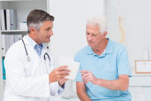 Doctor explaining prescriptions